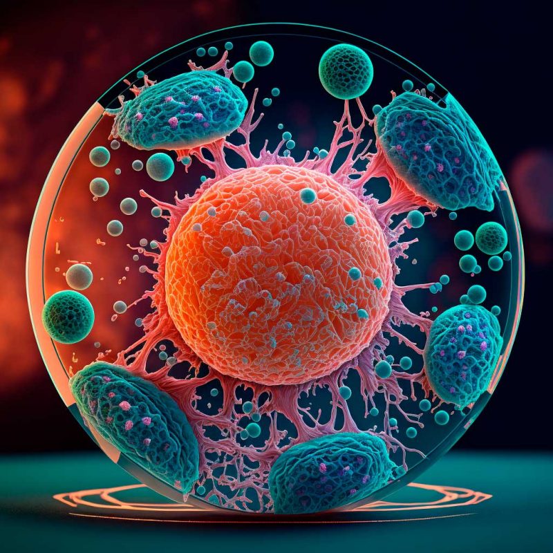Adrian.science_hyper_realistic_Immune_cells_attacking_a_tumor_c_4f405861-103d-44a6-8d32-fb377bbd340b