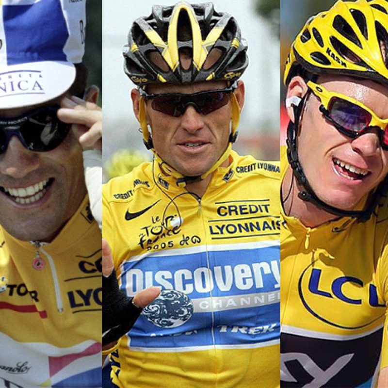 fissac _ froome _ induráin _ armstrong